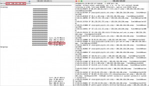 Picture 14 - Tcpdump and Bandwidth Output From Victim