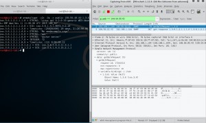 Picture 3 - Wireshark Outputs of a SNMP Get Bulk Request